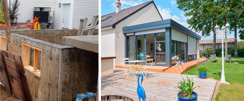 Agrandissement maison