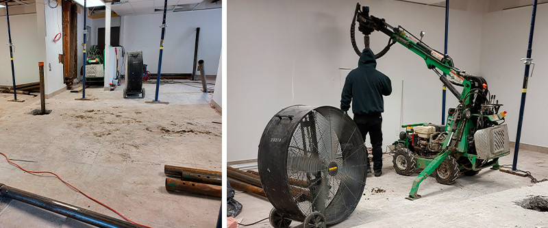 Stabilisation des fondation